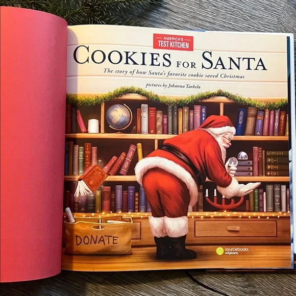 Cookies For Santa: The Story of How Santa's Favorite Cookie Saved Christmas" - Picture 9 of 13
